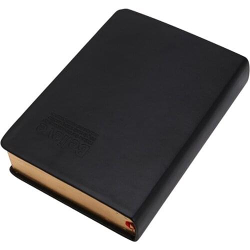 Classic Vintage Notebook Journal Diary Sketchbook Thick Blank Page Leather Cover