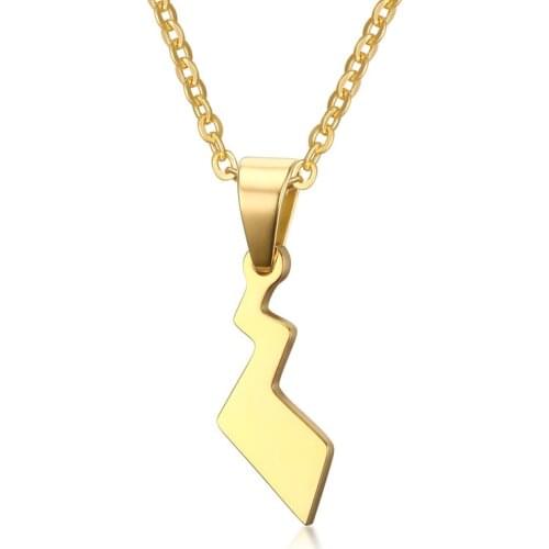 25.5CM Stainless Steel Pikachu Tail Pendant Pokemon N00566