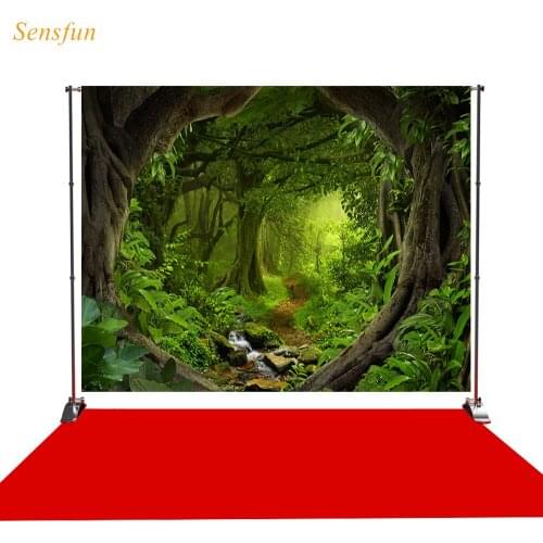 LEVOO background for photo studio deep tropical jungles southeast green photocall photobooth decor studio custom shoot prop