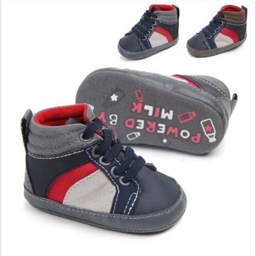 New Baby Shoes Infants Soft Sole Casual Shoes Boys Sport Shoes