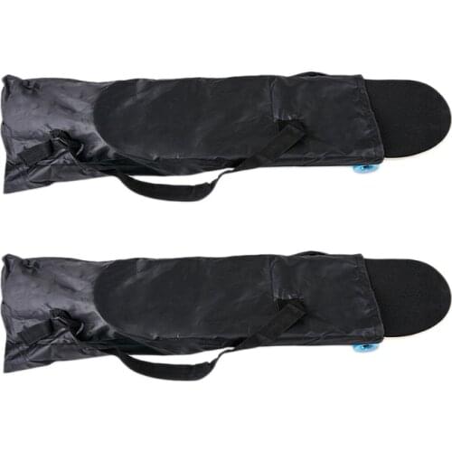 2Pcs Skateboard Backpack Foldable Adjustable Skateboard Shoulder Bag Skateboard Longboard Carry Bag