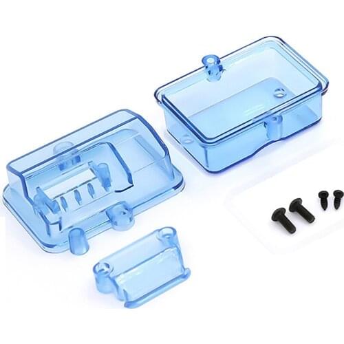 Waterproof ESC Receiver Box for RC Boat Model Transparent ESC Receiver Protective Case Sealed Cover Accessories