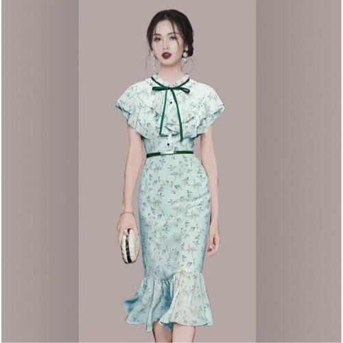 WSFS Green Summer Dresses