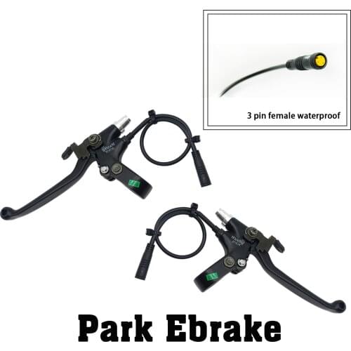 WUXING Parking Ebrake Electric Brake Lever Cut Off Power Brake MTB Road Bike Electric Bicycle Accessories Ebrake for Ramp