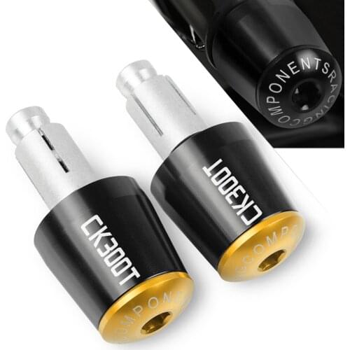 7/8" 22MM CNC Aluminum Motorbike BAR END CAP Handle Bar Cap End Plugs For KYMCO DOWNTOWN XCITING K-XCT CK300T CK 300T