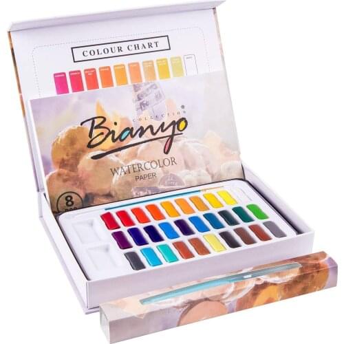 Watercolor Paint Set Premium Watercolour Paint Box With 30 Colors Pigment For Artists Painting Professionals Beginner Painters