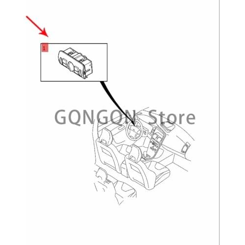 CAR optical switch 2006-2018vol voxc70 xc60 v70 v60 s80 s60 light switch light switch light module headlight controller