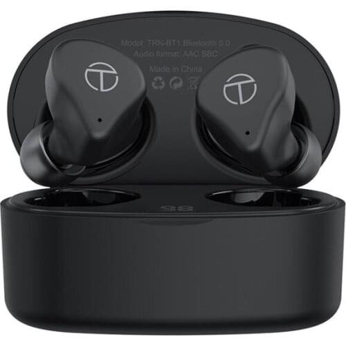 TRN BT1 HiFi grade ring iron true wireless Bluetooth-compatib 5.0 headset in-ear sports running sweat-proof call noise reduction