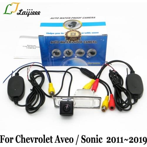For Chevrolet Aveo T300 Sonic 2011~2016 2017 2018 2019 / Wireless Car Backup Camera / HD CCD Night Vision Auto Rear View Camera