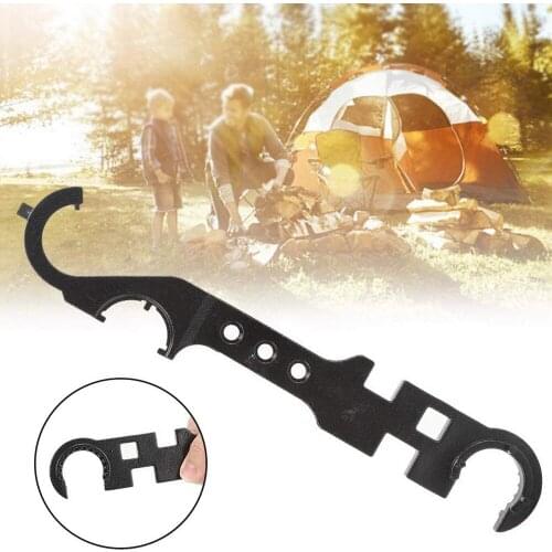 Tactical Wrench Multifunctional Wrench Nut Tool Outdoor Professional Wrench Survival Combination Hand Tool Used To Remove Nut