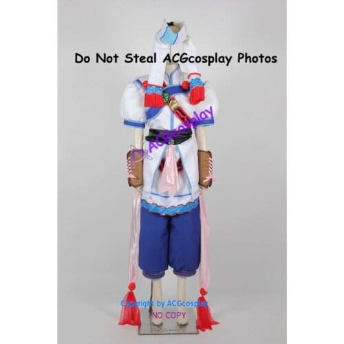 Grandia II Elena cosplay costume include beads chains ornaments acgcosplay costume