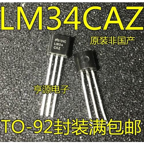 LM34 LM34CAZ the TO - 92