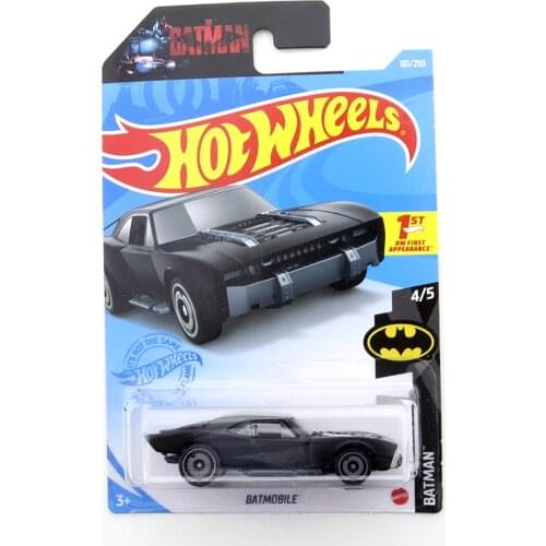 2021-181 Hot Wheels BATMOBILE Mini Alloy Car Toy Die-casting Simulation Car Model Boy Collection Gift