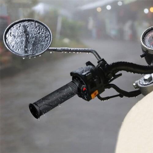 2PCS Motorcycle Five-speed Control Temperature High-end Electric Heating Handle Adjustable Waterproof Electric Heating Handle