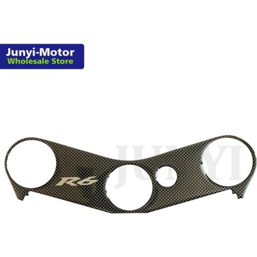 Motorcycle Decal Pad Triple Tree Top Clamp Upper Front End Pattern Case For YAMAHA YZF600 R6 2006 2007 2008 2009 2010 2011 2012