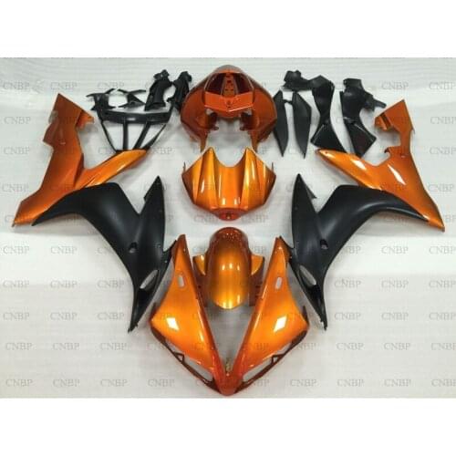 For YAMAHA YZFR1 2004 - 2006 Fairings for YAMAHA YZFR1 2005 Full Body Kits YZFR1 04 06 Gold Black Bodywork