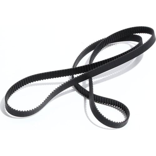 LUPULLEY 2GT GT2 Rubber Timing Belt 6/10mm Belt Width 2GT-606/610/616/630/640/670/696/752/760/784/810mm Length For DIY Project