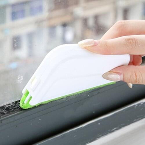 1 set window groove cleaning brush Nook Cranny Window Cleaner Bathroom Kitchen Floor Gap Household cleaning tool device
