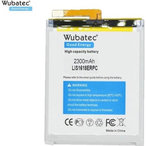 Wubatec 1x 2300mAh LIS1618ERPC Replacement battery for Sony Xperia XA F3111 E5 F3113 F3116 F3115 F3311 F3112 F3313 G8232