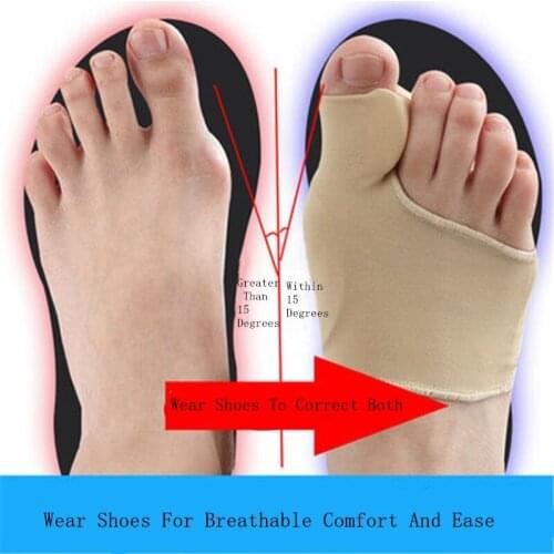 Toe Corrector Orthotics Adjuster Straightener Soft Silicone Pedicure Socks Bunion Toe Separator Hallux Valgus Bunion Corrector
