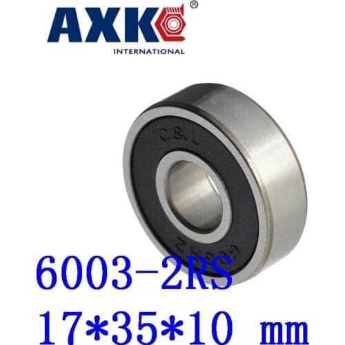 High Quality Deep Groove Ball Bearing 10pcs/lot Free Shipping Quality 6003 2rs 6003-2rs 6003rs 6003rz 6003llu 17*35*10 Mm