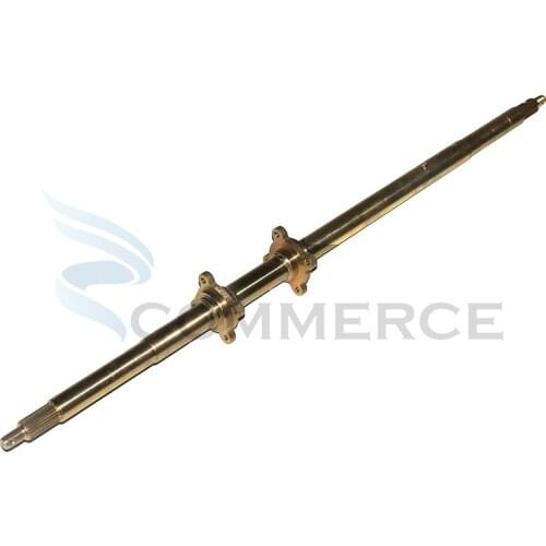 1050mm rear axle is used for large ATV kart four-wheel steel tube car 24T rear axle modification rear suspension parts