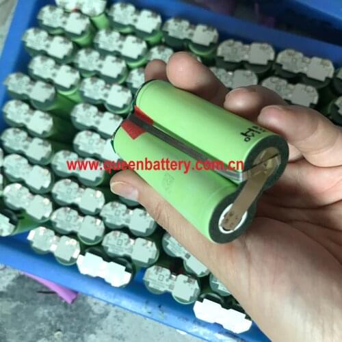 18650 rechargeable battery pack NCR18650B 18650B 2S1P 7.2V 7.4V 3400mAh with PCB 5A for digital camera battery digital product