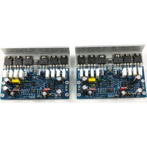 2 Channel L25 Integrated power amplifier finished board KTB817 KTD1047 2SA1186 2SC2837 250W+250W 8ohm