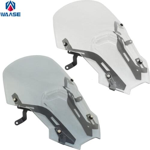 Waase For Honda CRF1100L Africa Twin Adventure Sports 2020 2021 Windscreen Windshield Wind Deflector Shield Screen Visor Glass