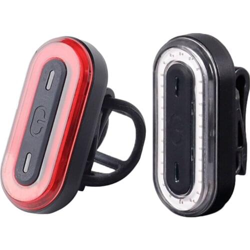 Cycling Tail Light Bike Rear Lamp Rechargable Warning Safety Lantern Taillight