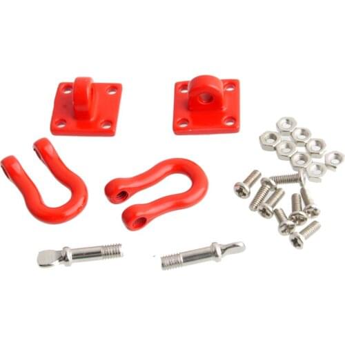 Simulation RC Climbing Car SCX10 D90 and other metal chain hooks simulation of decorative pieces Metal chain with Trailer hook