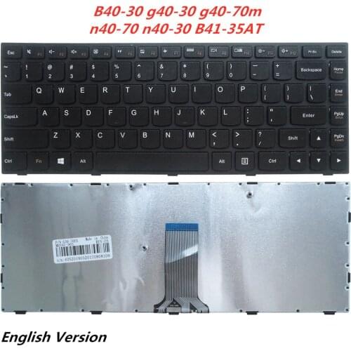 Laptop English Keyboard For LENOVO B40-30 g40-30 g40-70m n40-70 n40-30 B41-35AT Notebook Replacement layout Keyboard