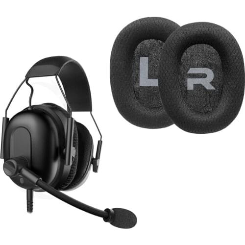 Leather/Mesh Cushion Velvet Earmuff Earphone Sleeve Cover for CORSAIR HS35 HS50 HS60 HS70 PRO Headset Replacement