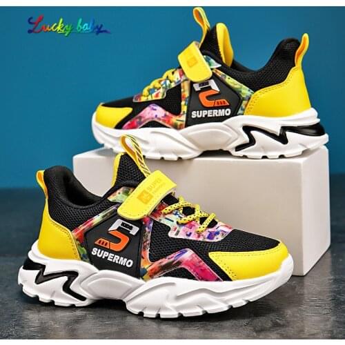 2021 Kids Sneakers Boys Casual Shoes For Children Sneakers Shoes Girls Leather Anti-slippery Fashion tenis infantil menino