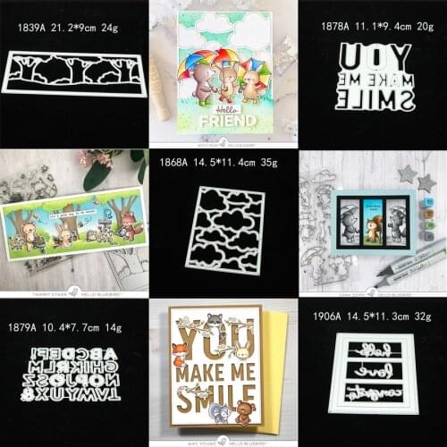 English Letter Metal Cutting Dies for Scrapbooking Handmade Mold Cut Stencil New 2021 DIY Card Make Mould Model Craft Decoration