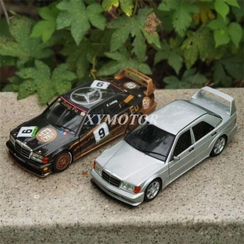 New 1/18 Solido For Benz 190E W201 EVO Metal Diecast Car Model Boys Girls Toys Gifts Display Collection Ornaments