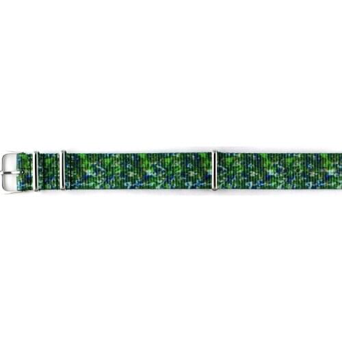 New Arrivals 20 mm Strong Multi-color Vintage Folk nato fabric Nylon Watches watchband Woven Strap Bands Buckle belt 20mm