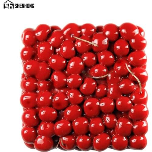 SHENHONG Amazing Cherry Cake Pan For Baking Pop Silicone Mold 3D Mousse Moulds Bakeware shapes Silikonform Moule