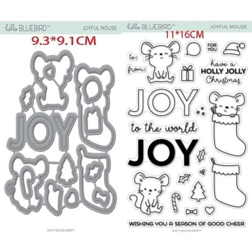 Sirius Christmas mouse troqueles de corte de metal scrapbooking cutting dies and stamps DIY dies scrapbooking nouveau arrivage