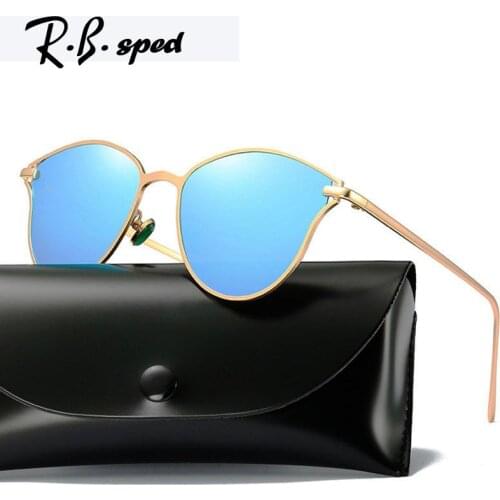 Fashion Cat Eye Sunglasses women Brand Designer Alloy Frame Leisure Polarized Sun glasses uv400 Eyewear oculos de sol feminina