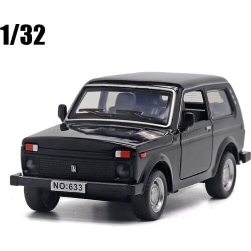 1:32 Classic Car Russia LADA NIVA Alloy Car Diecasts Toy Vehicles Metal Toy Car Model Simulation Childrens Toy Gift Collection