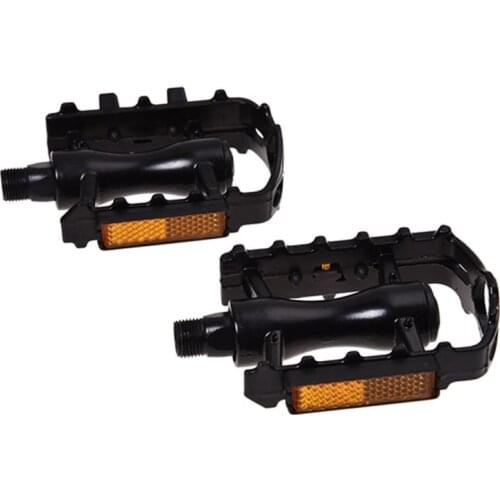 1 Pair MTB Aluminium Alloy Mountain Bike Bicycle Cycling 9/16" Pedals Flat
