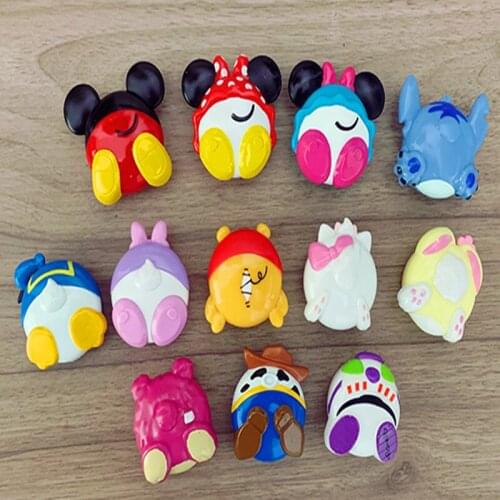 1PCS 4-5cm Disney, the official edition, the bulk of the new product, the new lip balm box, Marie cat Stitch Bonnie rabbit
