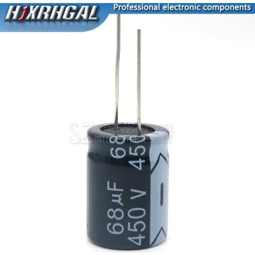 1PCS 450V68UF 18*30mm 68UF 450VE18*30 lectrolytic capacitor