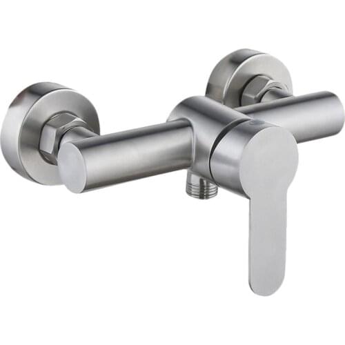 1PC In-wall Type Bathtub Faucet Stainless Steel Cold and Hot Faucet Single Function Shower Water Tap Bathroom Ware Supplies for