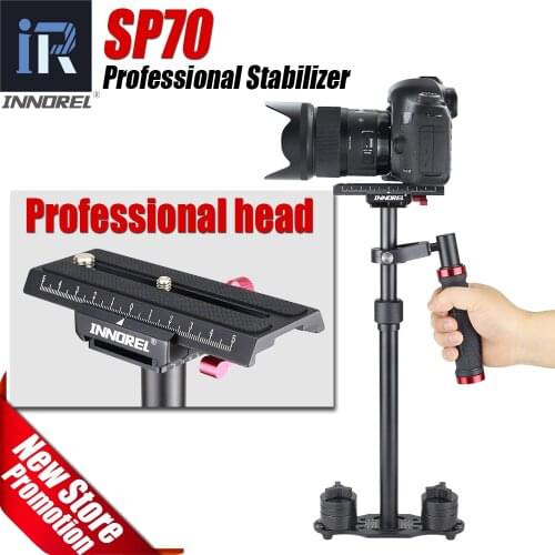 INNOREL SP70 Aluminum Handheld Steadicam DSLR Camera Stabilizer Video Steadycam Camcorder Steady Cam Glidecam Filmmaking Gimbal