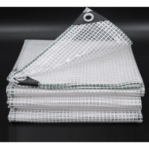 Big Size 0.3mm Reinforced PE Outdoor Rainproof Shade Net Garden Plants Cover Waterproof Shading Sails Balcony Canopy Awnings