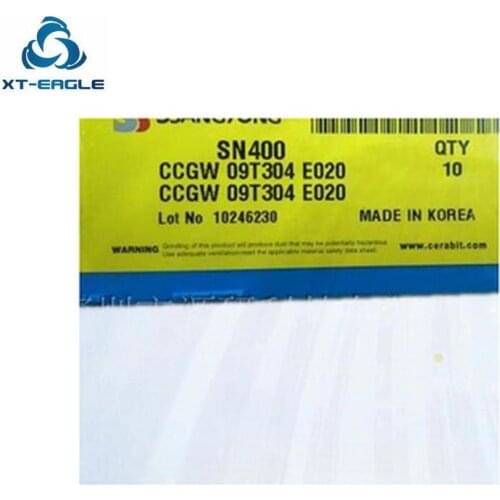 CCGW09T304E020 SN400, Free shipping! 100% Original brand CNC blade