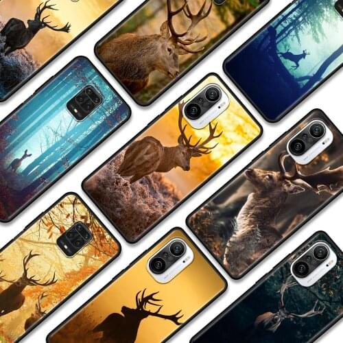 Deer Hunting Camo Cover For Redmi K40 Pro Plus 9 9A 9C 9T Phone Shell For Xiaomi redmi Note 10 9 9S 8 9T 8T Caso