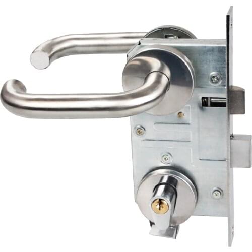 Copper Core Door Locks Security Locking Indoor Aluminum Home Security Gate Door Lock for Fire Gate